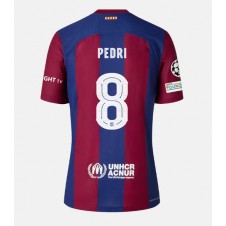 Barcelona Pedri Gonzalez #8 Hemmatröja 2023-24 Korta ärmar